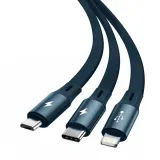 kabel-usb-3w1-baseus-bright-mirror-micro-usb-lightning-usb-c-plaski-kolor-niebieski