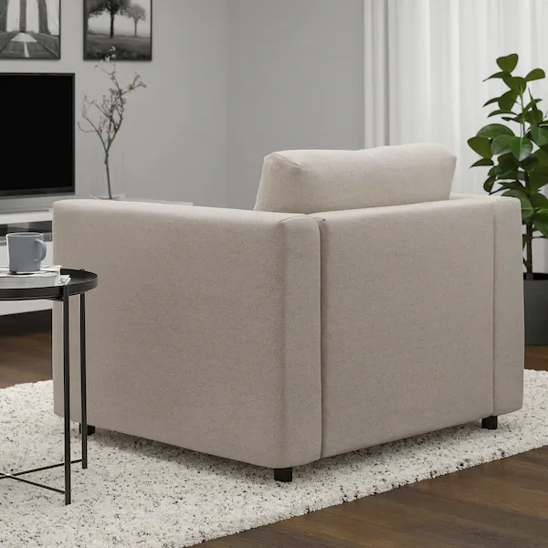 ikea-vimle-fotel-gunnared-bezowy