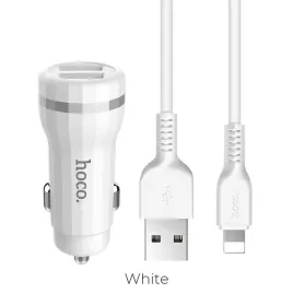 hoco-ladowarka-samochodowa-staunch-2-x-usb-24a-kabel-do-iphone