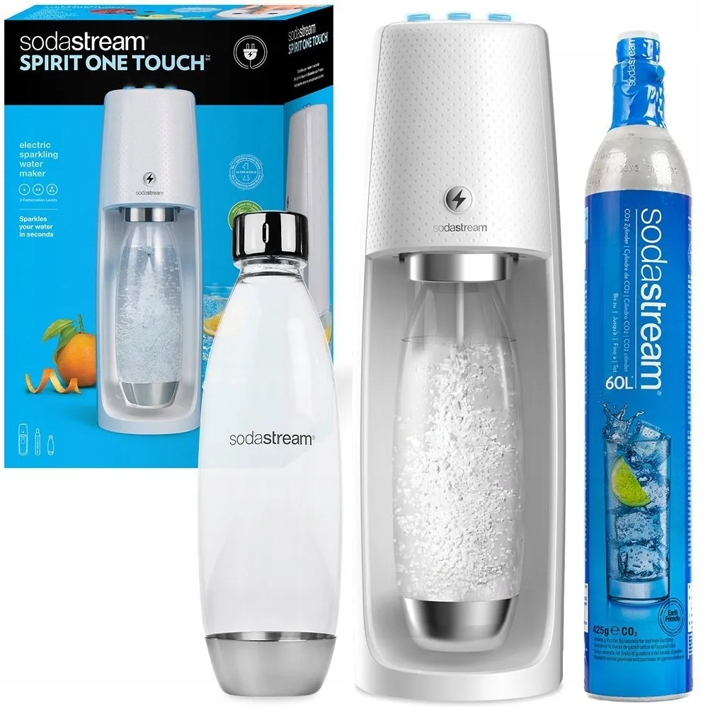 sodastream Spirit One Touch 炭酸水メーカー Amazon | [公式] ソーダストリーム Spirit OneTouch(ワンタッチ