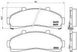 klocki-hamulcowe-ford-explorer-91-brembo-stan-nowy