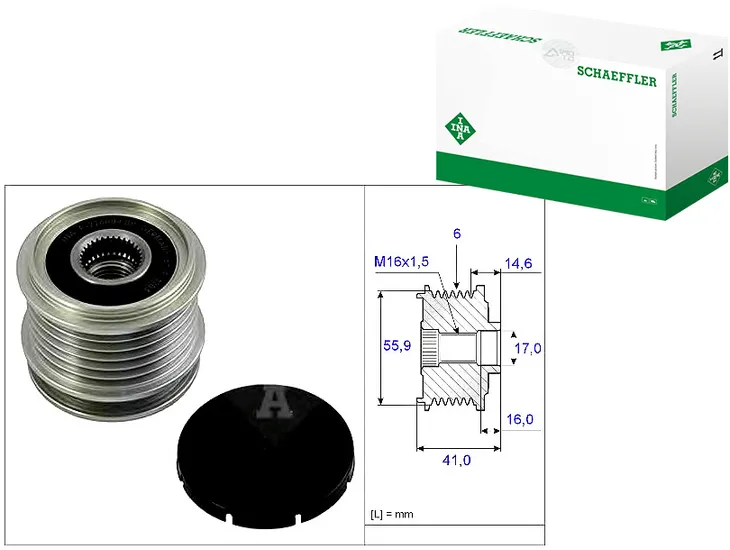 kolo-pasowe-alternatora-vw-ina