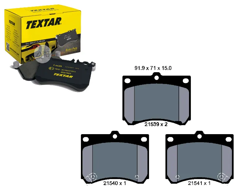 klocki-hamulcowe-mazda-przod-mx-3-textar-stan-nowy