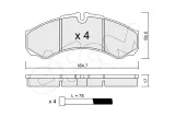 klocki-hamulcowe-iveco-daily-99-cifam-stan-nowy