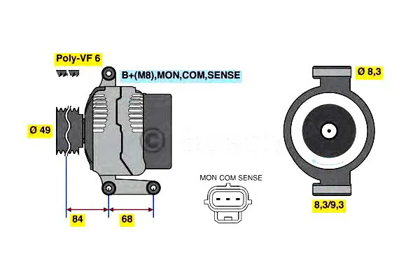 alternator-ford-focus-c-max-ii-bosch