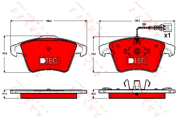 klocki-hamulcowe-vw-przod-multivan-t5-03-09-dtec-c