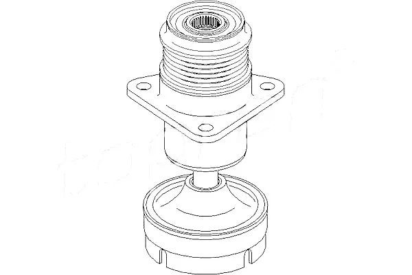 kolo-pasowe-alternatora-ford-topran