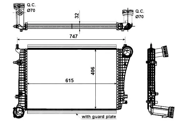 intercooler-vw-golf-5-19tdi-nrf