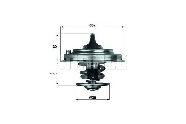 termostat-vw-82c-97-behr-stan-nowy