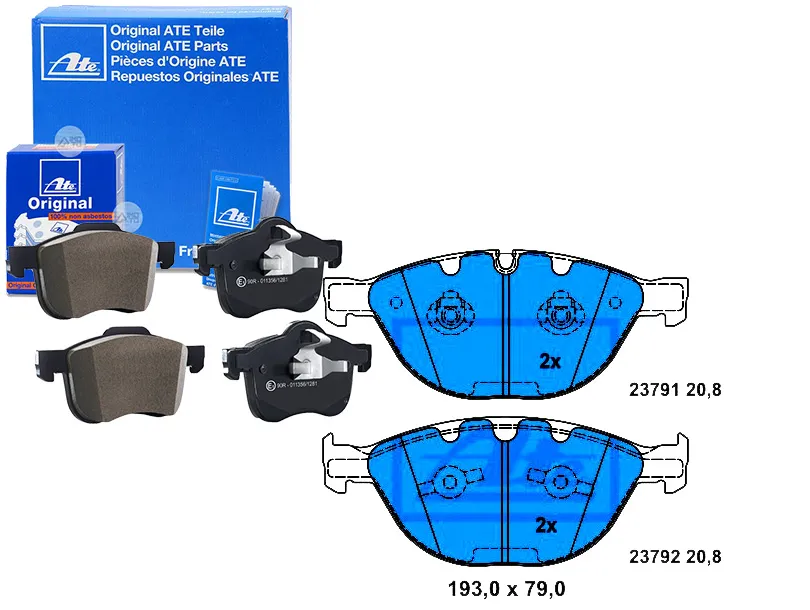 klocki-hamulcowe-bmw-przod-e60-e61-e65-e63-30-60-stan-nowy