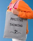 torebka-torba-szara-shopper-positive-thinking-stan-nowy