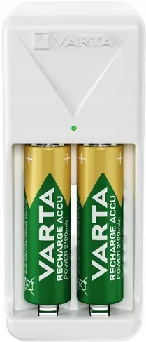 varta-ladowarka-mini-charger-2xaa-2100mah-stan-nowy