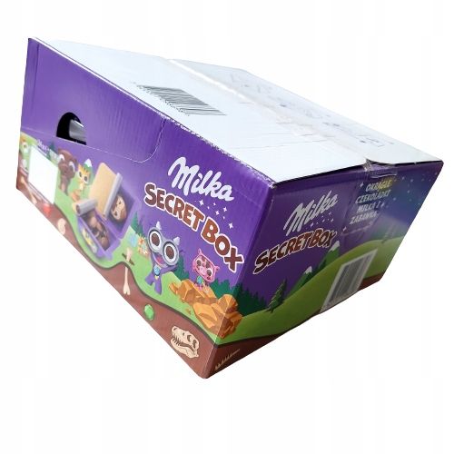 SECRET BOX MILKA CZEKOLADA Z NIESPODZIANKĄ 24szt - ERLI.pl