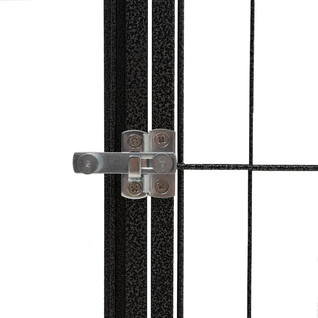 kojec-dla-psa-30-paneli-czarny-50x100-cm-stal