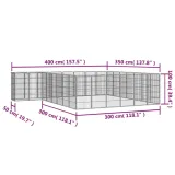 kojec-dla-psa-30-paneli-czarny-50x100-cm-stal-wysokosc-drzwiczek-100-cm