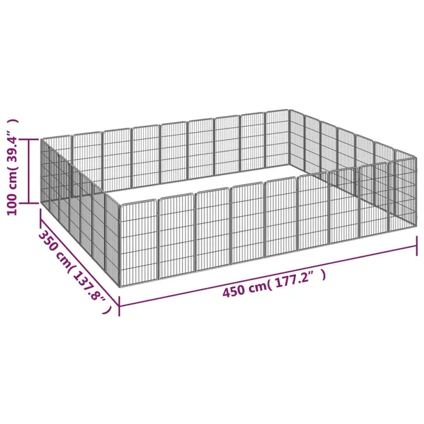 kojec-dla-psa-32-paneli-czarny-50x100-cm-stal-cechy-dodatkowe-na-zewnatrz