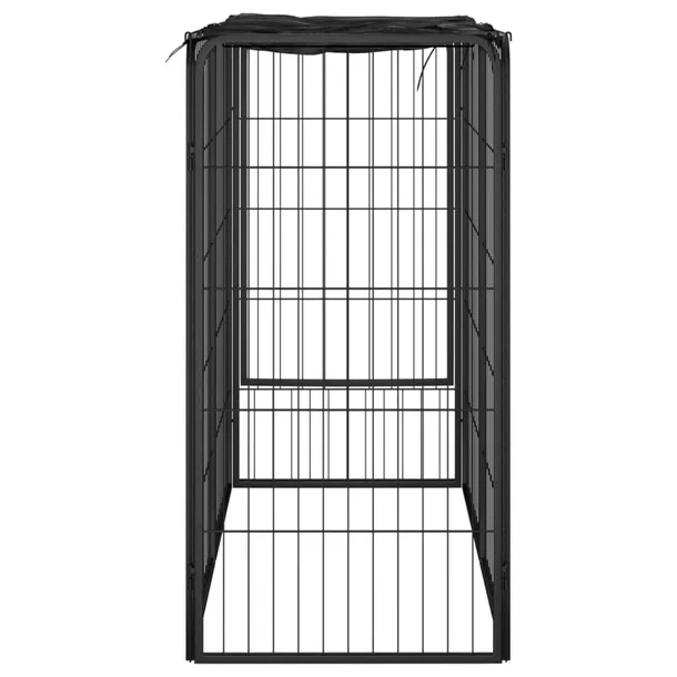 kojec-dla-psa-6-paneli-czarny-50x100-cm-stalowy-rodzaj-kojec