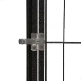 kojec-dla-psa-22-paneli-czarny-50x100-cm-stal-dlugosc-1-cm