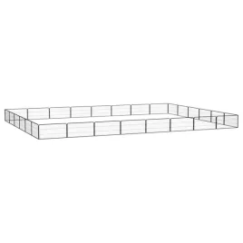 kojec-dla-psa-28-panele-czarny-100x50-cm-stal