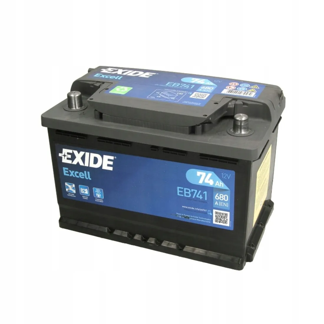 akumulator-exide-excell-74ah-680a-l-stan-nowy