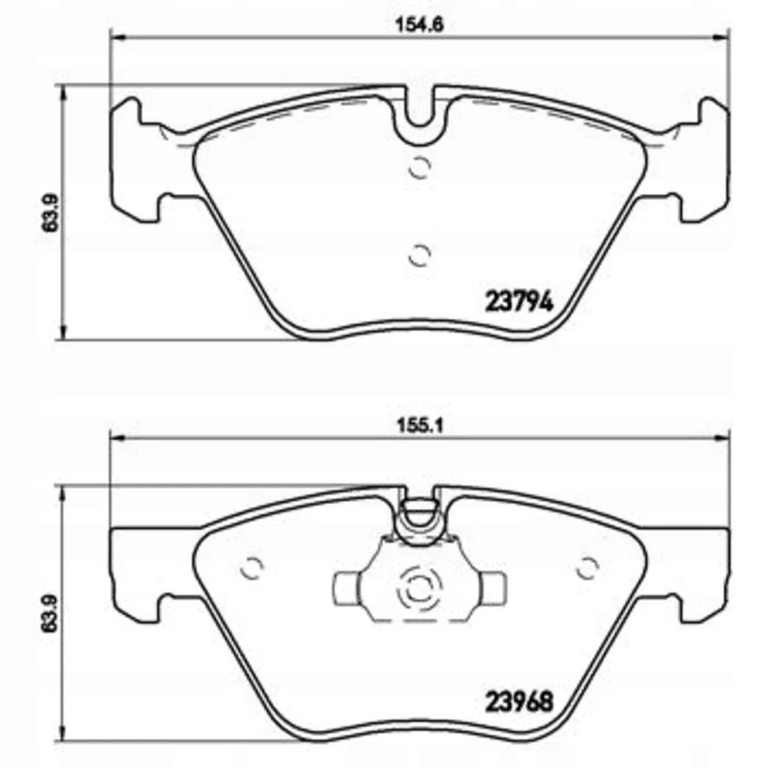 klocki-brembo-xtra-przod-bmw-3-e90-3-e91-3-e92