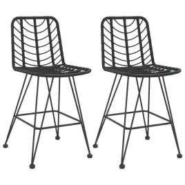 stolki-barowe-2-szt-czarne-45x56x1035-cm-pe-rattan-i-stal