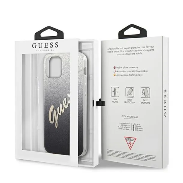 guess-glitter-gradient-script-etui-iphone-12-mini-czarny-stan-nowy-typ-plecki