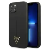 guess-silicone-triangle-logo-etui-iphone-13-mini-czarny