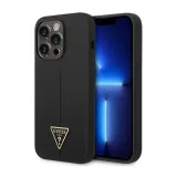guess-silicone-triangle-logo-etui-iphone-14-pro-max-czarny