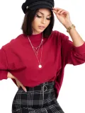bordowa-bawelniana-bluza-basic-s-m