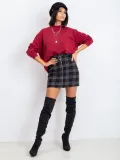 bordowa-bawelniana-bluza-basic-s-m-marka-inna