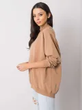 camelowa-bawelniana-bluza-basic-s-m-stan-nowy