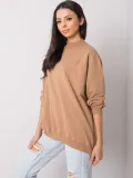 camelowa-bawelniana-bluza-basic-s-m-marka-inna