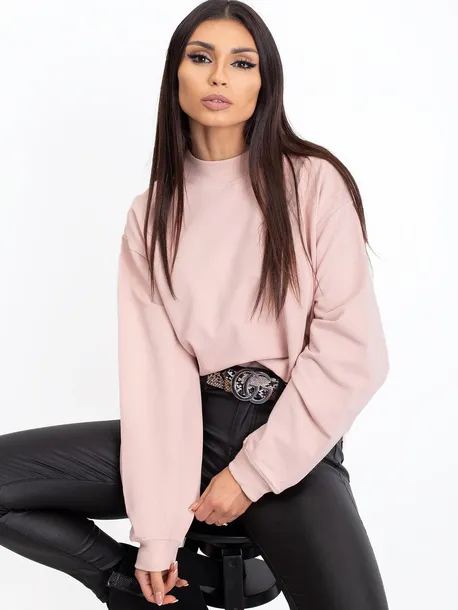 brudnorozowa-bawelniana-bluza-basic-s-m-kolor-rozowy