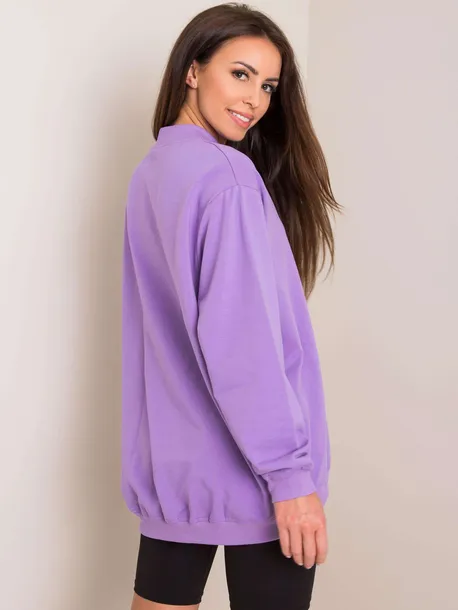 fioletowa-bawelniana-bluza-basic-s-m-marka-inna