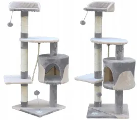 drapak-dla-kota-kociakow-wieza-drzewko-legowisko-domek-5-poziomow-112-cm