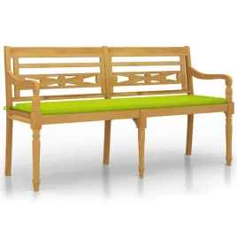 lawka-batavia-z-jasnozielony-poduszka150cm-lite-drewno-tekowe
