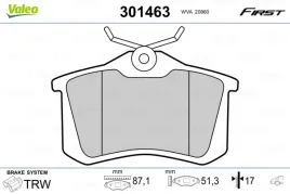 klocki-hamulcowe-valeo-301463