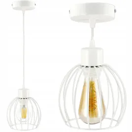 zyrandol-led-biala-zwis-1-90cm-kula-druciana-e27