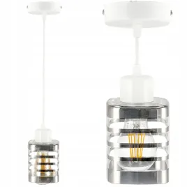 lampa-sufitowa-led-zwis-e27-biala-szklany-kwadrat