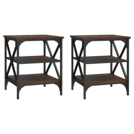 stoliki-boczne-2-szt-brazowy-dab-40x42x50-cm