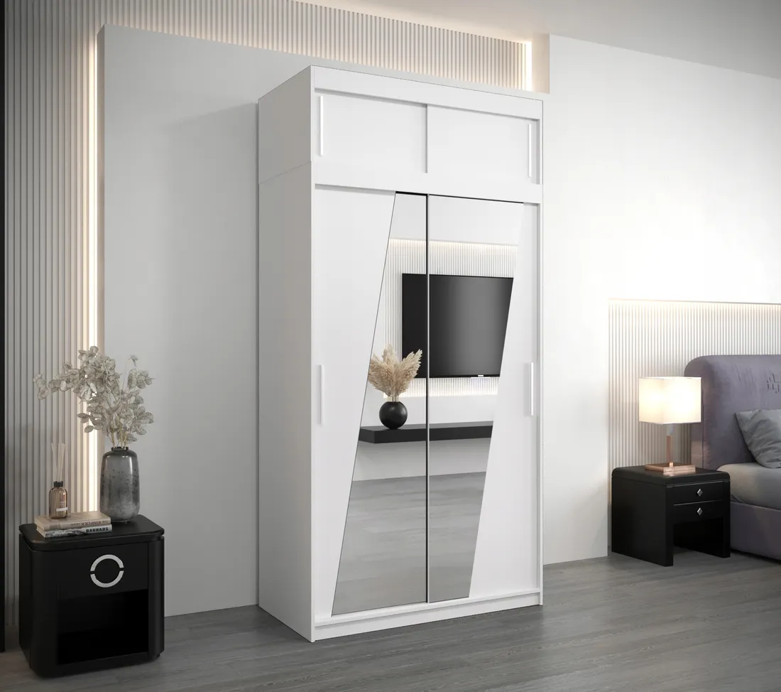 szafa-przesuwna-olimp-120-cm-lustro-zestaw-stan-nowy