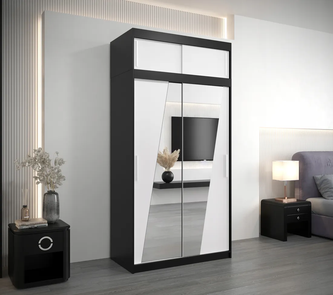 szafa-przesuwna-olimp-120-cm-lustro-zestaw-stan-nowy
