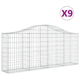 kosze-gabionowe-9-szt-200x30x80-100-cm-galwanizowane-zelazo
