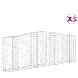 kosze-gabionowe-3-szt-400x50x140-160-cm-galwanizowane-zelazo