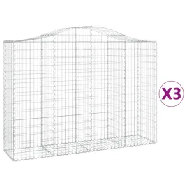 kosze-gabionowe-3-szt-200x50x140-160-cm-galwanizowane-zelazo