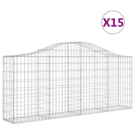 kosze-gabionowe-15-szt-200x30x80-100-cm-galwanizowane-zelazo