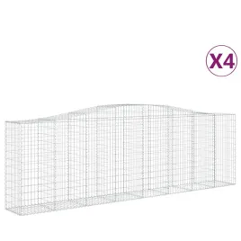 kosze-gabionowe-4-szt-400x50x120-140-cm-galwanizowane-zelazo