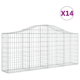 kosze-gabionowe-14-szt-200x30x80-100-cm-galwanizowane-zelazo