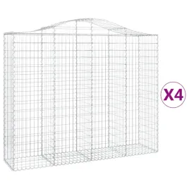 kosze-gabionowe-4-szt-200x50x160-180-cm-galwanizowane-zelazo